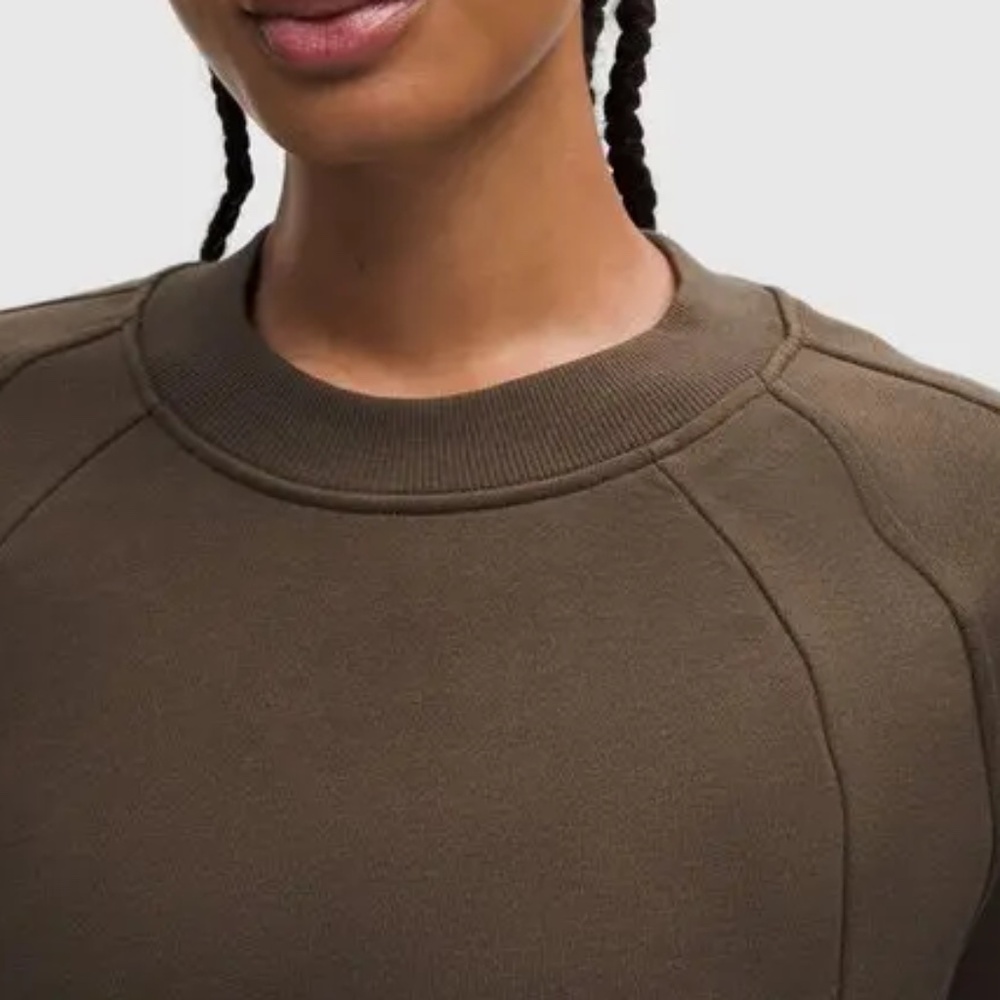 ✨ Lululemon | Scuba Cinch-Waist Mini Dress | Olive Brown | XL - Picture 2 of 12